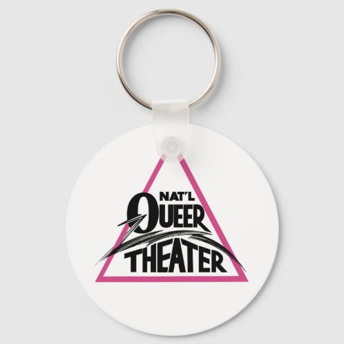 National Queer Theater Logo Keychain