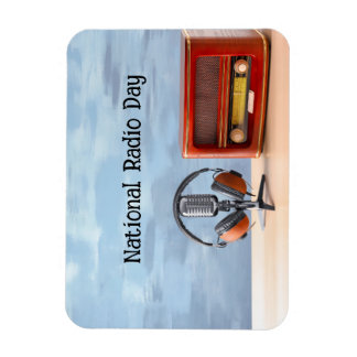 National Radio Day Magnet