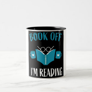 National Reading Month March Two-Tone Coffee Mug