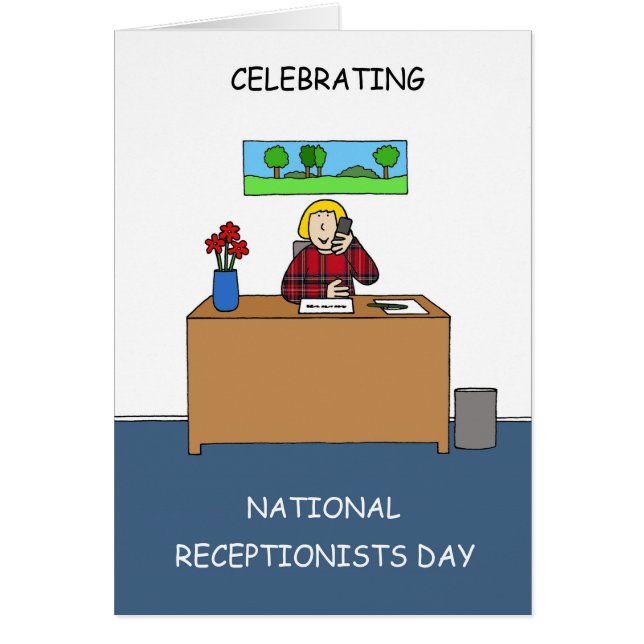 National Receptionists Day May Cards (Front)