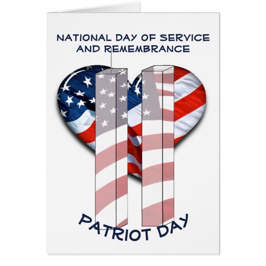 National Remembrance Day - Patriot Day (Front)