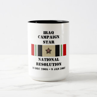 National Resolution / CAMPAIGN STAR Two-Tone Coffee Mug