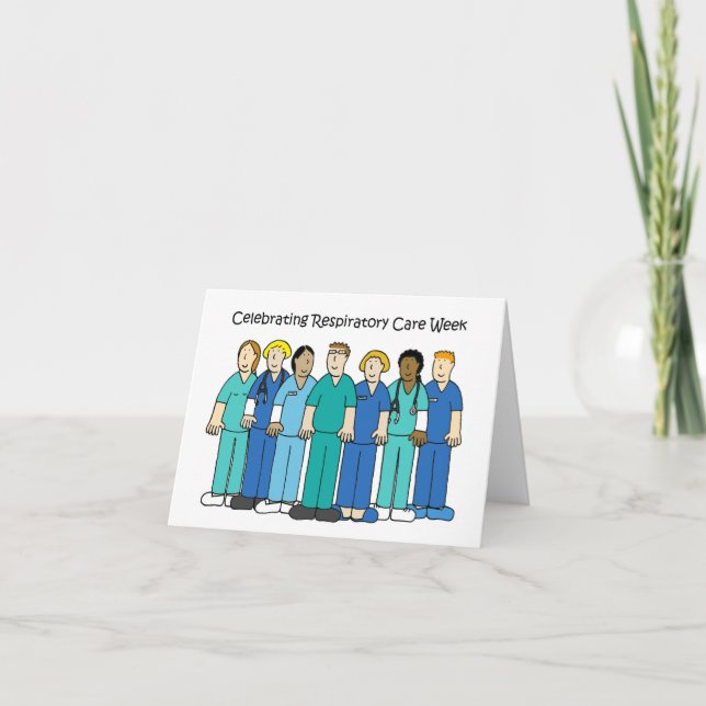 National Respiratory Care Week Card (Front)