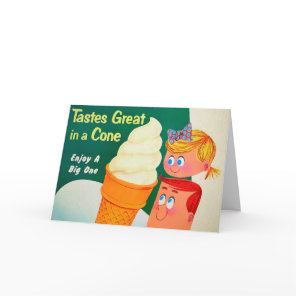 National Retro Ice Cream Day Card