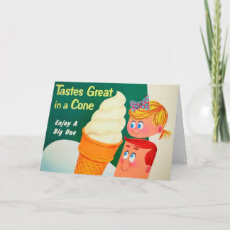 National Retro Ice Cream Day Card
