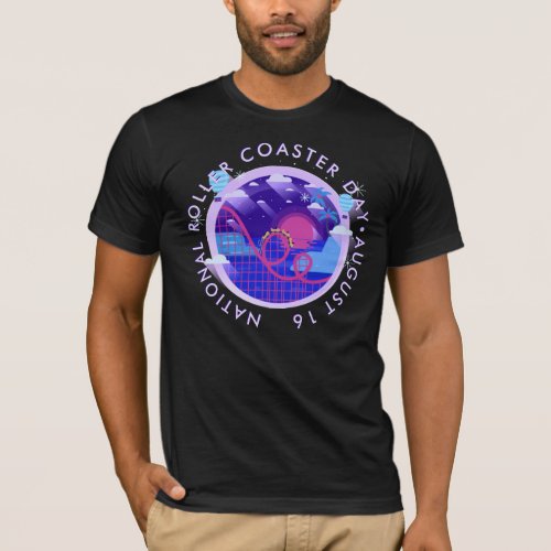 National Roller Coaster Day T_Shirt