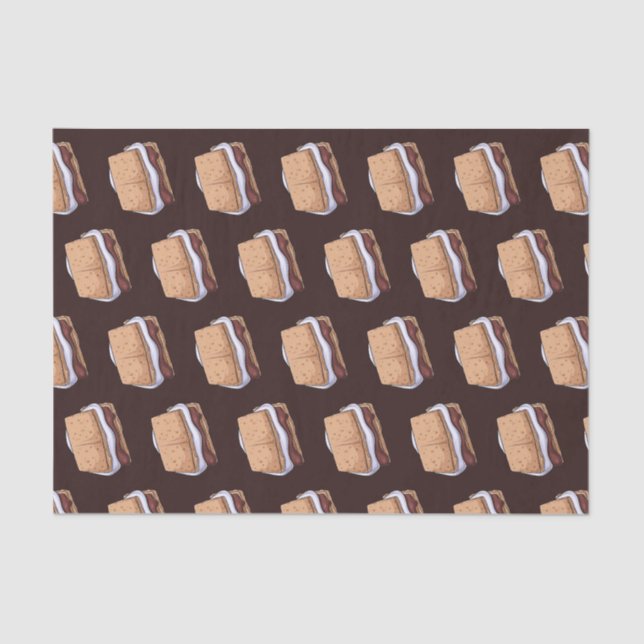 National S’Mores Day Tissue Paper (Front)
