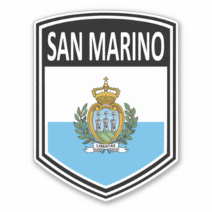 National - San Marino Sticker