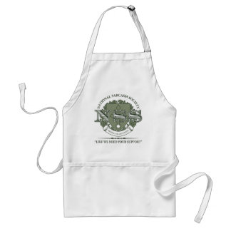 National Sarcasm Society Adult Apron