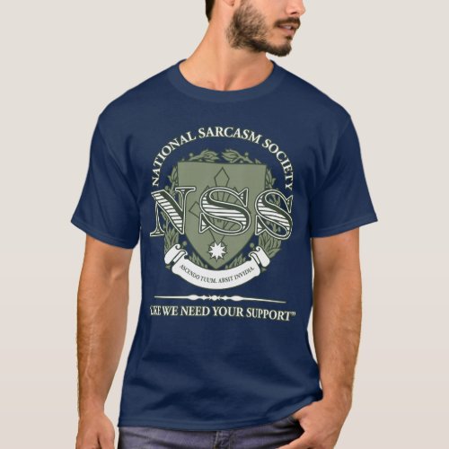 National Sarcasm Society T_Shirt