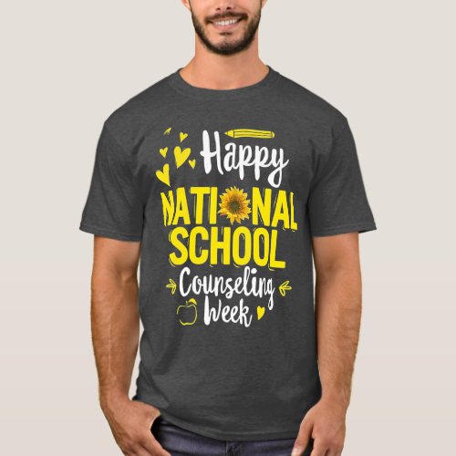 National School Counseling Week School Counselor e T_Shirt