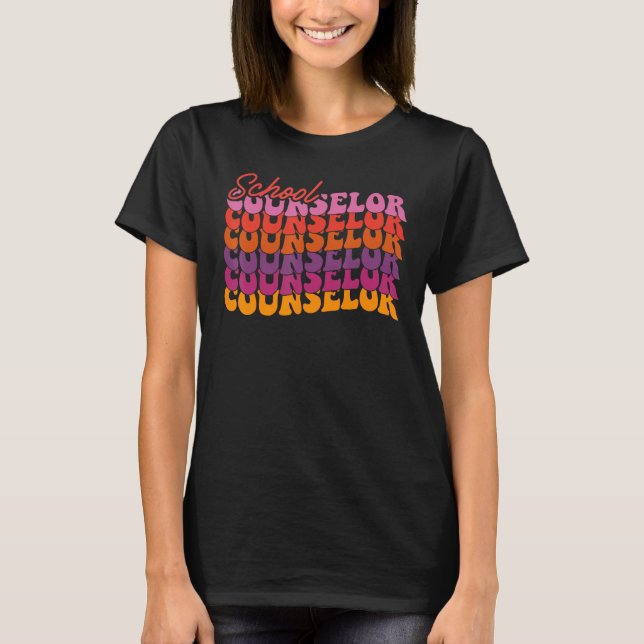 National School Counselor Week Best Counseling Cre T-Shirt (Front)