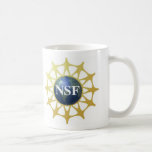 National Science Foundation Logo Mug<br><div class="desc">National Science Foundation (NSF) logo mug: America's Investment in the Future</div>