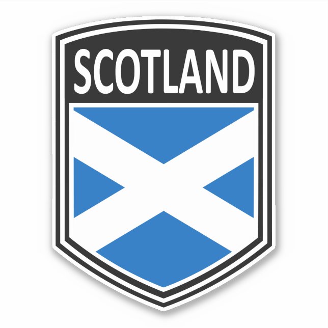 National - Scotland Sticker (Front)