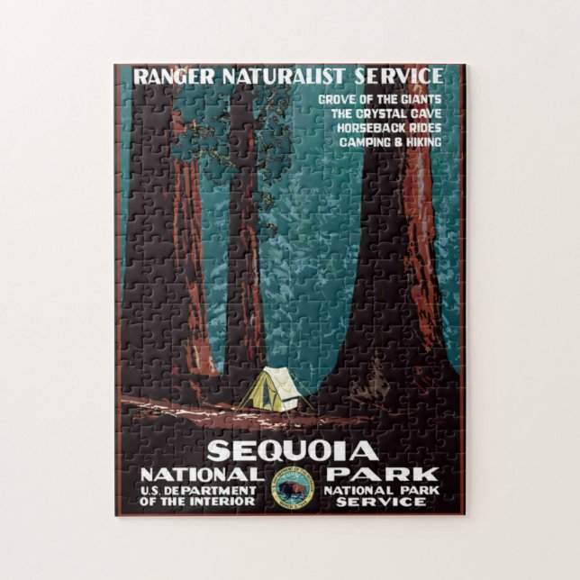 National Sequoia Park Puzzle (Vertical)