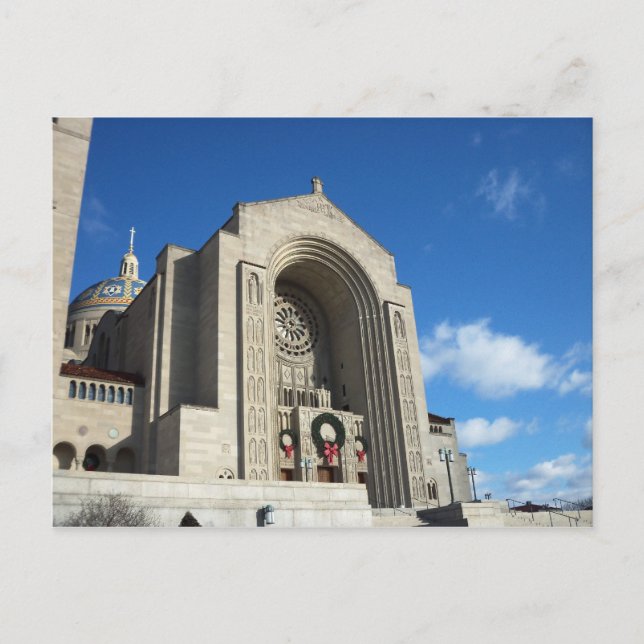 National Shrine of the Immaculate Conception Postcard (Front)