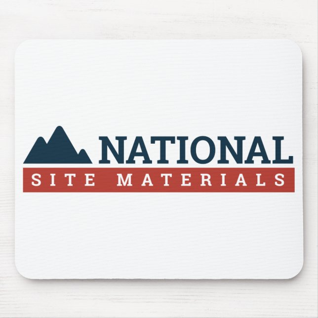 National Site Materials Mouse Pad (Front)