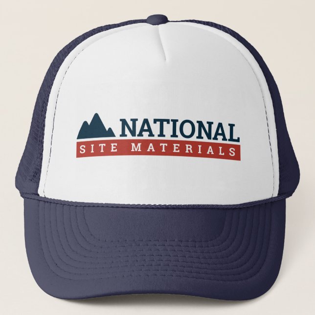 National Site Materials Trucker Hat (Front)