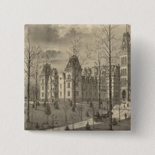 National Soldiers Home, Milwaukee County Pinback Button