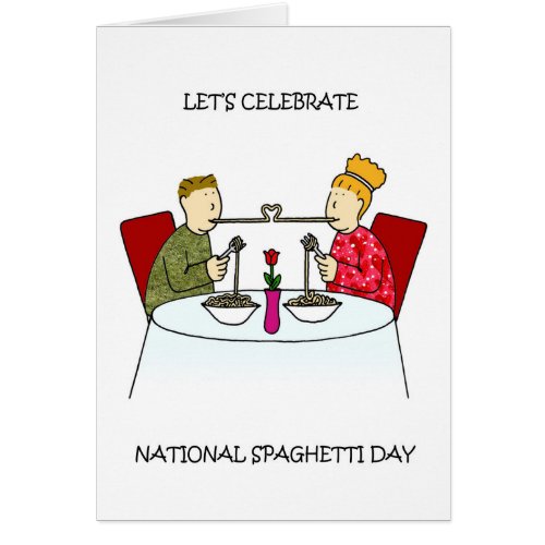 National Spaghetti Day _ January 5th