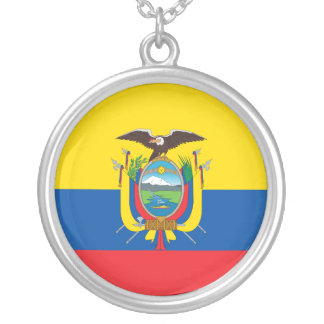 National Standard Of Ecuador, Ecuador Silver Plated Necklace
