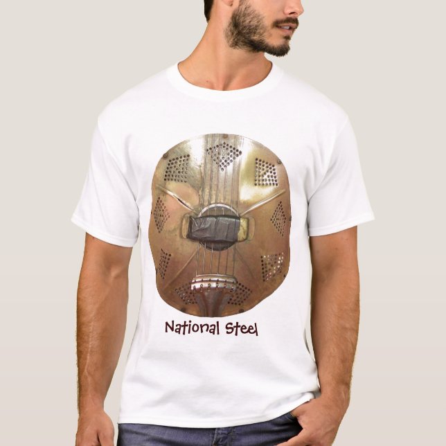 National Steel Guitar Pan T-Shirt (Front)