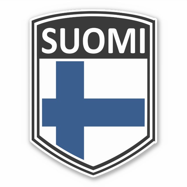 National - Suomi Sticker (Front)