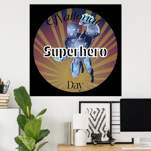 National Superhero Day Sign