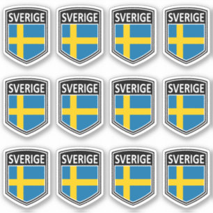 National - Sverige Sticker