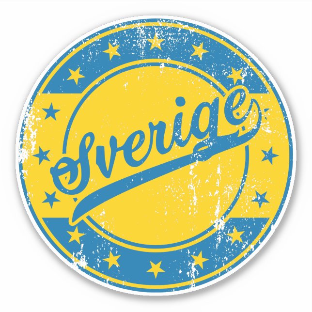 National - Sverige | Sweden Sticker (Front)