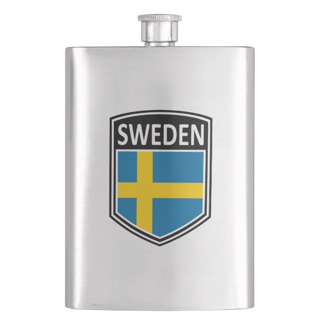 National - Sweden Flask (Front)