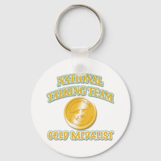 National Talking Team Gold Medalist Keychain