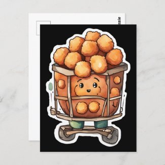 National Tater Tot Day, Postcrossing