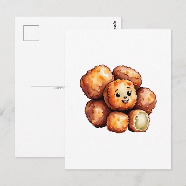 National Tater Tot Day, Postcrossing Postcard (Front/Back)