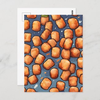 National Tater Tot Day, Postcrossing