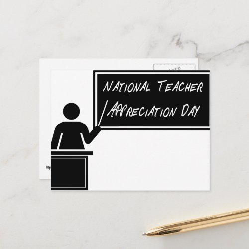 National Teacher Appreciation Day Postcard