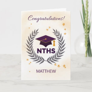 National Technical Honor Society Custom Name Card