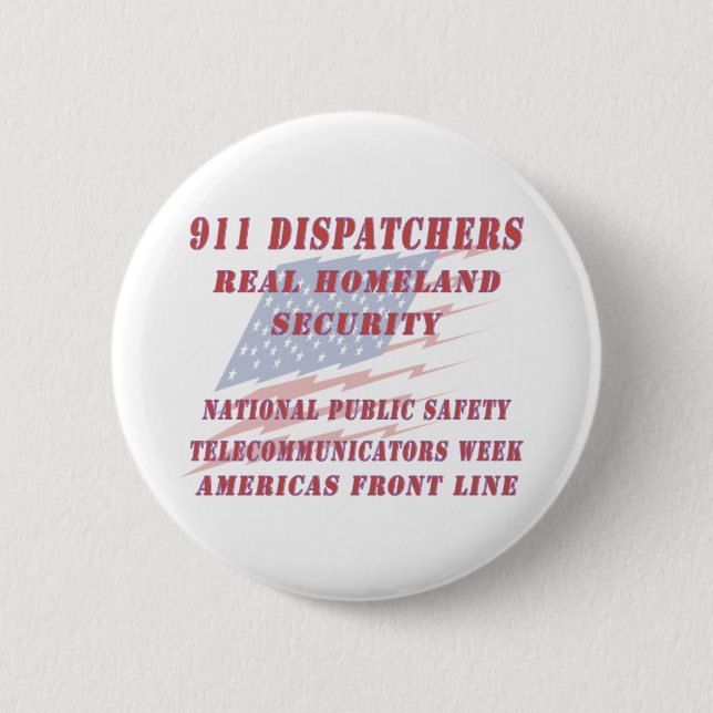 National Telecommunicators Week Americas Front Lin Button (Front)