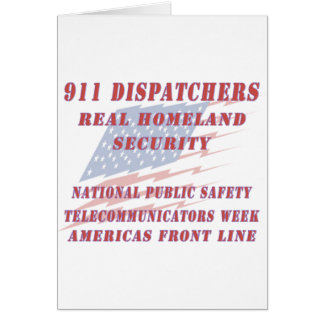 National Telecommunicators Week Americas Front Lin Cards