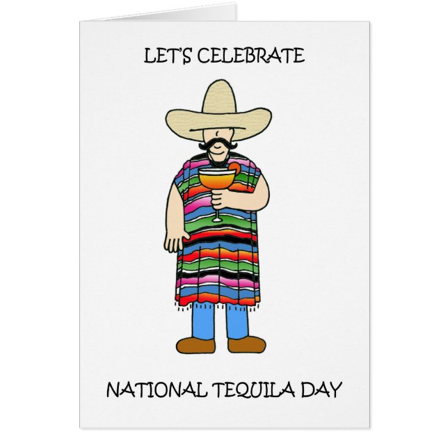 National Tequila Day - July 24th Cards (Front)