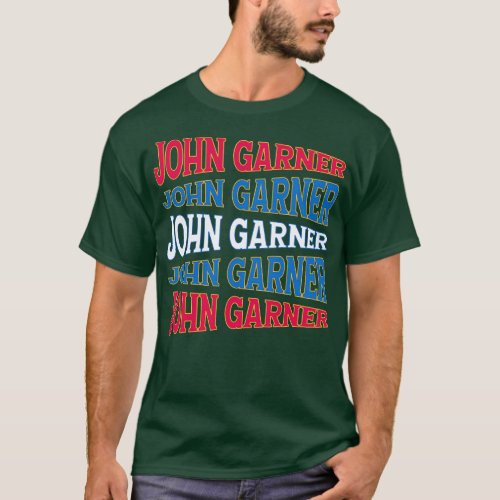 NATIONAL TEXT ART JOHN GARNER T_Shirt