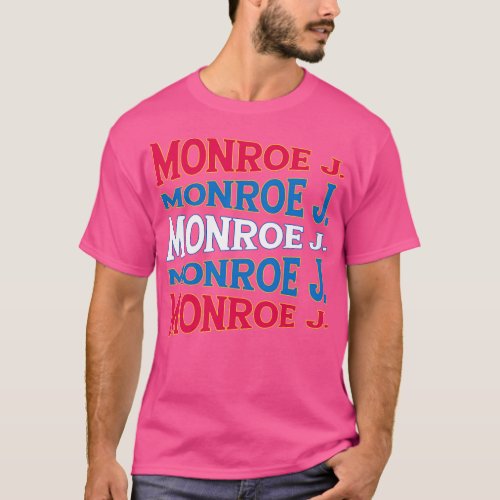 NATIONAL TEXT ART USA MONROE T_Shirt