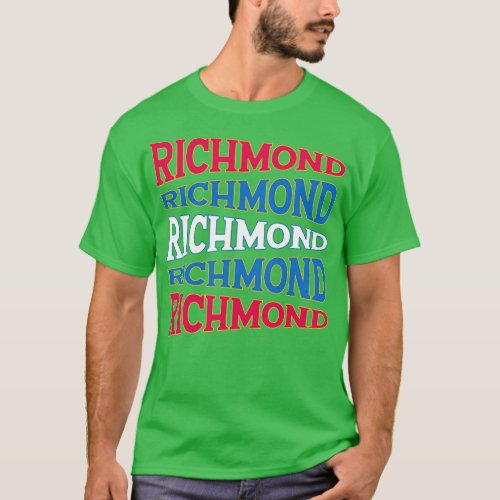 NATIONAL TEXT ART USA RICHMOND T_Shirt