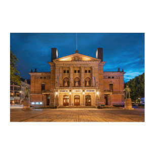 National Theatre Oslo Acrylic Print