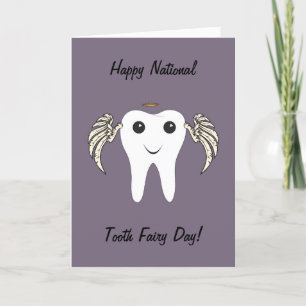 National Tooth Fairy Day Card