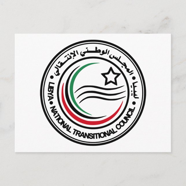 National Transitional Council of Libya Seal Postcard (Front)