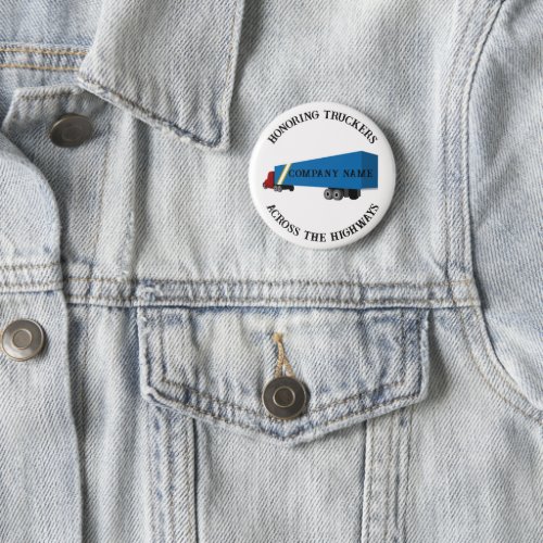 National Truckers Day Button