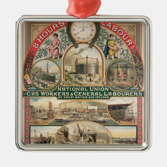 National Union Metal Ornament (Front)