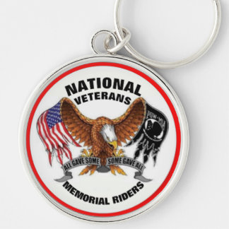 NATIONAL VETERANS MEMORIAL RIDERS KEYCHAIN
