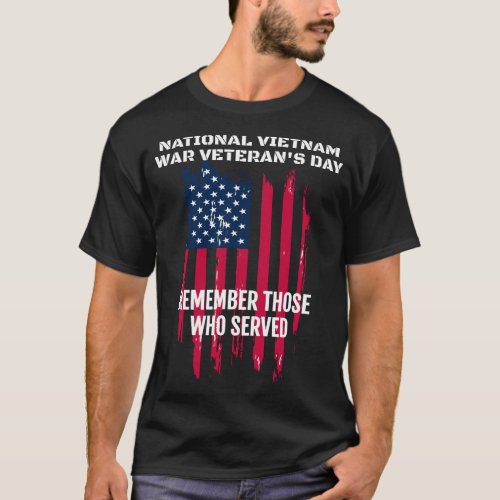 National Vietnam War Veterans Day T_Shirt